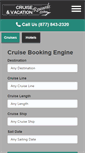 Mobile Screenshot of cruiseandvacationrewards.com